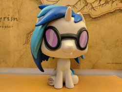 Size: 1032x774 | Tagged: safe, photographer:captaincakewalk, dj pon-3, vinyl scratch, pony, g4, female, funko, pop, skyrim, solo, the elder scrolls, toy