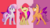 Size: 1690x955 | Tagged: safe, artist:basykail, apple bloom, scootaloo, sweetie belle, earth pony, pegasus, pony, unicorn, g4, cutie mark, cutie mark background, cutie mark crusaders, grin, smiling, the cmc's cutie marks, trio