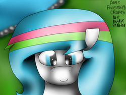 Size: 960x720 | Tagged: safe, artist:black stallion, oc, oc only, oc:filly brush, pony, commission, female, solo