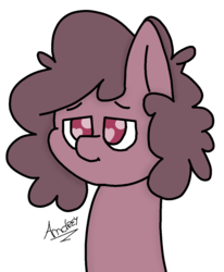 Size: 1000x1214 | Tagged: safe, artist:stargamer8, oc, oc only, oc:bread, pony, :t, heart eyes, lidded eyes, simple background, smiling, solo, transparent background, wingding eyes