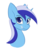 Size: 700x772 | Tagged: safe, artist:kuri_art, minuette, pony, g4, female, simple background, solo, white background