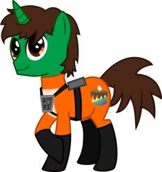 Size: 1150x1224 | Tagged: safe, artist:christhes, oc, oc only, oc:frost d. tart, pony, clothes, cosplay, costume, crossover, cutie mark, rebel alliance, rebel pilot, simple background, solo, star mares, star wars, transparent background, vector