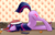 Size: 1270x810 | Tagged: safe, artist:underpable, edit, twilight sparkle, pony, unicorn, g4, butt, christmas lights, drunk, drunk twilight, face down ass up, faceplant, female, hat, majestic as fuck, mare, plot, raised tail, russian, santa hat, solo, tail, unicorn twilight