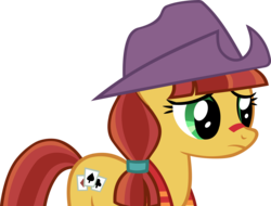Size: 4184x3186 | Tagged: safe, artist:ironm17, jade spade, pony, buckball season, g4, clothes, cowboy hat, cute, hat, high res, jadeabetes, sad, sadorable, scarf, simple background, solo, transparent background, vector
