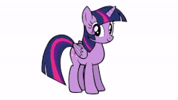 Size: 480x270 | Tagged: safe, artist:tridashie, twilight sparkle, alicorn, pony, g4, animated, bipedal, cute, dancing, eyes closed, female, get down, gif, invisible mare, mare, pause, pelvic thrust, rearing, simple background, smiling, solo, spread wings, twiabetes, twilight sparkle (alicorn), white background, youtube link