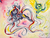 Size: 4724x3543 | Tagged: safe, artist:wilvarin-liadon, oc, oc only, oc:pyrelight, oc:velvet remedy, balefire phoenix, phoenix, pony, unicorn, fallout equestria, absurd resolution, duo, fanfic, fanfic art, female, horn, mare, simple background, solo, traditional art