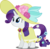 Size: 5000x4924 | Tagged: safe, artist:dashiesparkle, rarity, pony, unicorn, g4, season 2, sweet and elite, absurd resolution, clothes, dress, female, flower in tail, giant hat, hat, simple background, solo, transparent background, vector