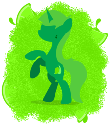 Size: 1600x1800 | Tagged: safe, artist:limedreaming, oc, oc only, oc:lime dream, pony, unicorn, female, mare, minimalist, rearing, solo