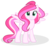 Size: 548x504 | Tagged: safe, artist:lnspira, oc, oc only, oc:blossom feather, pegasus, pony, female, mare, simple background, smiling, solo, spread wings, transparent background