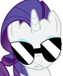 Size: 918x1100 | Tagged: safe, artist:ra1nb0wk1tty, rarity, pony, unicorn, g4, female, mare, simple background, solo, sunglasses, white background