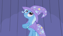 Size: 1280x720 | Tagged: safe, screencap, trixie, pony, boast busters, g4, female, mare, solo