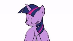 Size: 480x270 | Tagged: safe, artist:tridashie, edit, twilight sparkle, alicorn, pony, g4, animated, bipedal, cheering, cute, female, gif, happy, horn, looking at you, loop, mare, open mouth, open smile, simple background, smiling, smiling at you, solo, spread wings, twiabetes, twilight sparkle (alicorn), white background, wings