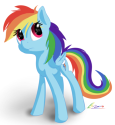 Size: 1251x1361 | Tagged: safe, artist:swiftsketchpone, rainbow dash, g4, female, simple background, solo, white background