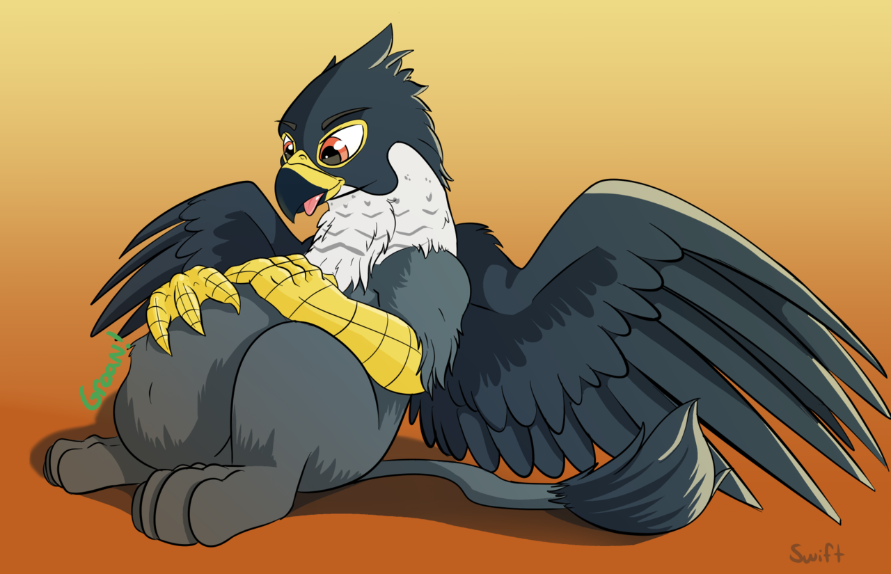 suggestive, artist:swiftsketchpone, oc, oc only, oc:lnyx, griffon, digestio...