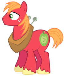 Size: 7000x8400 | Tagged: safe, artist:tardifice, big macintosh, earth pony, pony, brotherhooves social, g4, absurd resolution, male, simple background, solo, stallion, transparent background, vector