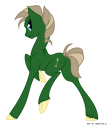 Size: 1033x1209 | Tagged: safe, artist:basykail, oc, oc only, earth pony, pony, butt, male, plot, simple background, slender, solo, stallion, thin, transparent background