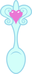 Size: 4096x9278 | Tagged: safe, artist:parclytaxel, silver spoon, .svg available, absurd resolution, cutie mark, cutie mark only, heart, no pony, simple background, spoon, transparent background, vector