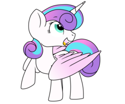 Size: 2100x1750 | Tagged: safe, artist:ashleigharts, princess flurry heart, g4, female, older, simple background, solo, transparent background