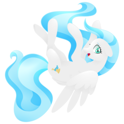 Size: 2000x2000 | Tagged: safe, artist:orcakisses, oc, oc only, oc:fanfair falls, pegasus, pony, falling, female, high res, mare, simple background, solo, transparent background