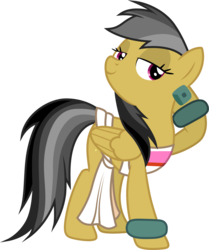 Size: 1001x1196 | Tagged: safe, artist:cloudy glow, daring do, pony, g4, chel, clothes, clothes swap, cosplay, costume, dreamworks, female, simple background, solo, the road to el dorado, transparent background, vector