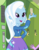 Size: 688x872 | Tagged: safe, screencap, trixie, human, equestria girls, g4, canterlot high, crackers, cropped, cute, diatrixes, female, food, hallway, lockers, meme origin, offscreen character, peanut butter, peanut butter crackers, solo focus, that human sure does love peanut butter crackers, vending machine