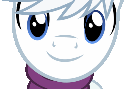 Size: 1209x867 | Tagged: safe, artist:cyanlightning, derpibooru exclusive, double diamond, earth pony, pony, g4, animated, blinking, bust, close-up, clothes, cute, double dawwmond, gif, looking at you, male, scarf, simple background, smiling, solo, stallion, transparent background