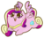 Size: 581x500 | Tagged: safe, artist:coggler, artist:frog&cog, artist:gopherfrog, princess cadance, g4, blushing, chubbie, cute, cutedance, female, flying, open mouth, simple background, solo, transparent background