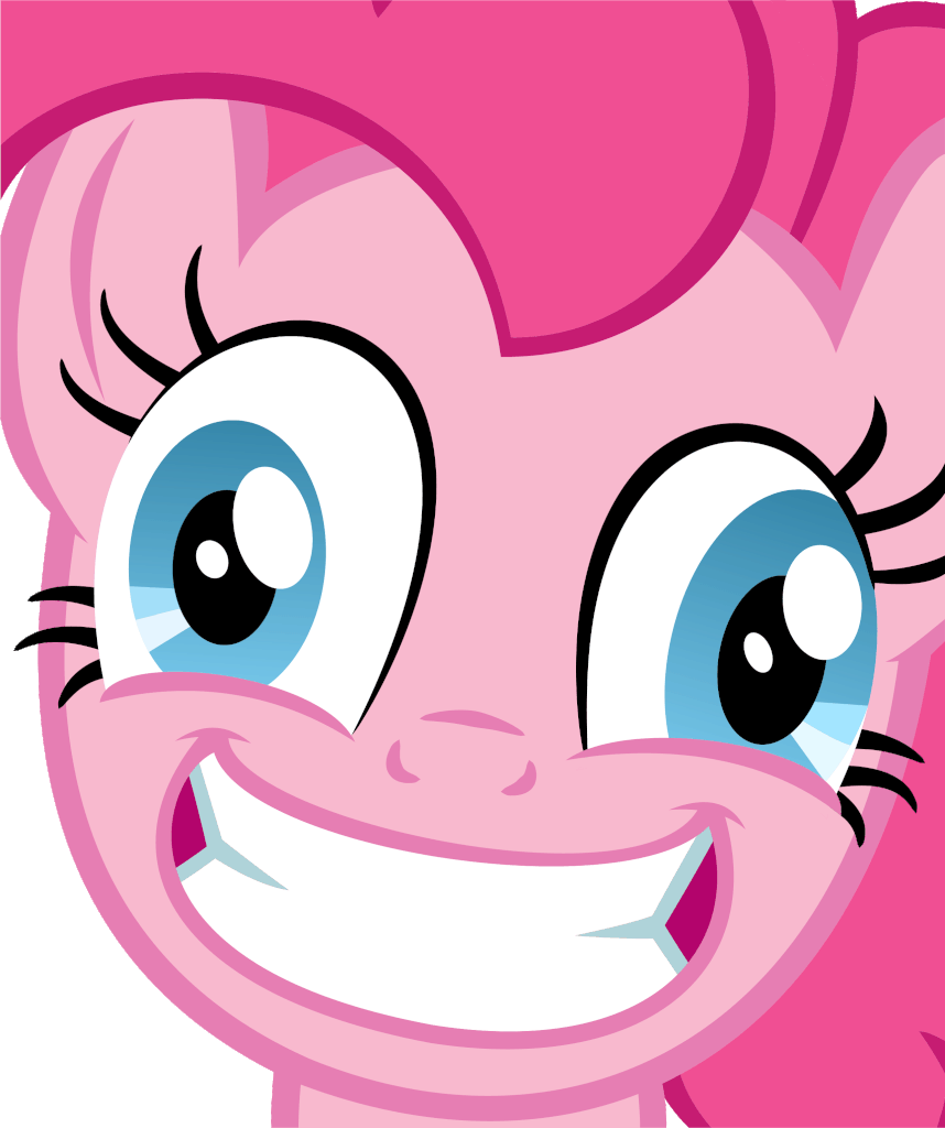 1345927 Safe Artistcyanlightning Pinkie Pie G4 Animated Close Up Eye Twitch Faic
