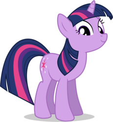 Size: 4850x5250 | Tagged: safe, artist:tomfraggle, twilight sparkle, g4, absurd resolution, female, simple background, smiling, solo, transparent background, vector