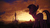 Size: 3200x1800 | Tagged: safe, artist:yvt-jp, twilight sparkle, pony, g4, castle, female, scenery, solo, sunset, twilight (astronomy)