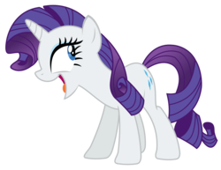 Size: 4910x3787 | Tagged: safe, artist:sketchmcreations, rarity, pony, unicorn, canterlot boutique, g4, absurd resolution, female, mare, open mouth, rarara, simple background, solo, transparent background, vector, wahaha