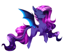 Size: 2981x2500 | Tagged: safe, artist:huirou, oc, oc only, oc:faith star, bat pony, pony, female, high res, mare, simple background, solo, transparent background