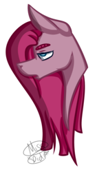 Size: 1024x1819 | Tagged: safe, artist:missdids, pinkie pie, earth pony, pony, g4, female, pinkamena diane pie, solo, tired