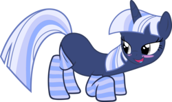 Size: 6000x3560 | Tagged: safe, artist:steampunk-brony, oc, oc only, oc:silverlay, original species, pony, umbra pony, unicorn, absurd resolution, blushing, clothes, female, mare, simple background, socks, solo, striped socks, transparent background, vector