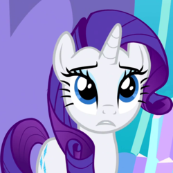 Size: 720x720 | Tagged: safe, screencap, rarity, pony, g4, the crystalling, cropped, female, mare, solo
