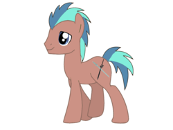 Size: 900x675 | Tagged: safe, artist:rsa.fim, edit, oc, oc only, oc:shining sword, earth pony, pony, bad edit, cutie mark, oc recolor, recolor, simple background, solo, transparent background, vector