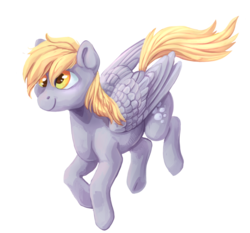 Size: 1690x1575 | Tagged: safe, artist:netoey, derpy hooves, pegasus, pony, g4, female, mare, simple background, smiling, solo, transparent background