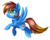 Size: 2690x2168 | Tagged: safe, artist:scarlet-spectrum, oc, oc only, oc:blaze mizu, pony, commission, cute, female, flying, high res, looking at you, mare, raised hoof, simple background, smiling, solo, transparent background