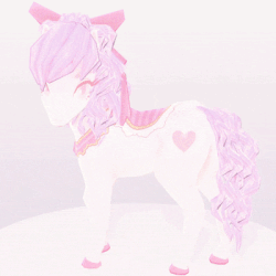 Size: 350x350 | Tagged: dead source, safe, artist:frali, pony, 3d, animated, bow, gif, hair bow, homestuck, maplehoof, saddle, solo, tack