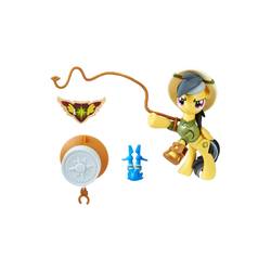 Size: 3000x3000 | Tagged: safe, daring do, g4, female, guardians of harmony, hat, high res, sapphire statue, solo, toy, whip