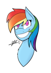 Size: 3138x4428 | Tagged: safe, artist:cosmicchrissy, rainbow dash, pony, g4, cutie mark eyes, female, grin, high res, simple background, smiling, solo, transparent background, wingding eyes