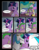 Size: 1275x1650 | Tagged: safe, artist:dsana, princess celestia, spike, twilight sparkle, dragon, pony, comic:to look after, g4, bandaid, comic, hug, winghug