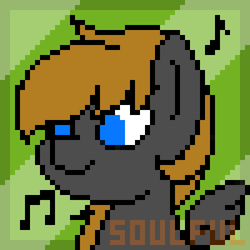 Size: 500x500 | Tagged: safe, artist:soulfulmirror, oc, oc only, oc:romance heart, pegasus, pony, icon, pixel art, solo