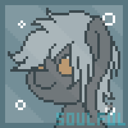 Size: 500x500 | Tagged: safe, artist:soulfulmirror, oc, oc only, oc:magical hooves, earth pony, ghost, ghost pony, pony, icon, pixel art, solo