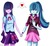 Size: 1087x1010 | Tagged: safe, artist:amuxjoker, sonata dusk, twilight sparkle, equestria girls, g4, clothes, female, heart, holding hands, lesbian, ponytail, ship:twinata, shipping, simple background, skirt