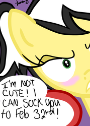 Size: 1400x1960 | Tagged: safe, artist:darkest-lunar-flower, oc, oc only, oc:uppercute, earth pony, pony, boxing gloves, i'm not cute, misleading thumbnail, solo, trade