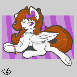 Size: 2000x2000 | Tagged: safe, artist:billysan727, oc, oc only, oc:serenity, pegasus, pony, abstract background, high res, solo