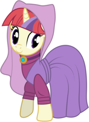 Size: 1001x1365 | Tagged: safe, artist:cloudy glow, moondancer, pony, unicorn, g4, clothes, clothes swap, cosplay, costume, crossover, cute, dancerbetes, disney, dress, female, maid marian, mare, robin hood, simple background, smiling, solo, transparent background, vector