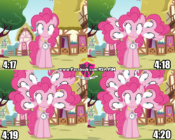 Size: 2560x2048 | Tagged: safe, edit, edited screencap, screencap, pinkie pie, g4, 420, dank memes, high res, meme, multiple heads, unitárium