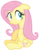 Size: 7000x9000 | Tagged: safe, artist:tardifice, fluttershy, pony, g4, tanks for the memories, absurd resolution, female, simple background, sitting, solo, transparent background, vector